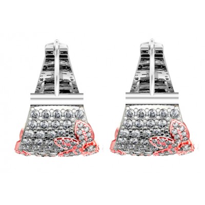Diamond Balis with floral design